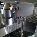 Detail of the Inspiration turntable by Basis Audio