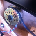 Damping tape going onto the motor