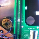 Board and all wiring junctions treated with damping tape