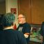 David again, having spirited conversation.  Dan Meinwald, importer/distributor drove down with Dave.  Great guy.