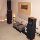 MIT Cables Oracle Matrix HD 120 speaker interfaces with Parasound amps and Chapman Audio T7 loudspeakers.